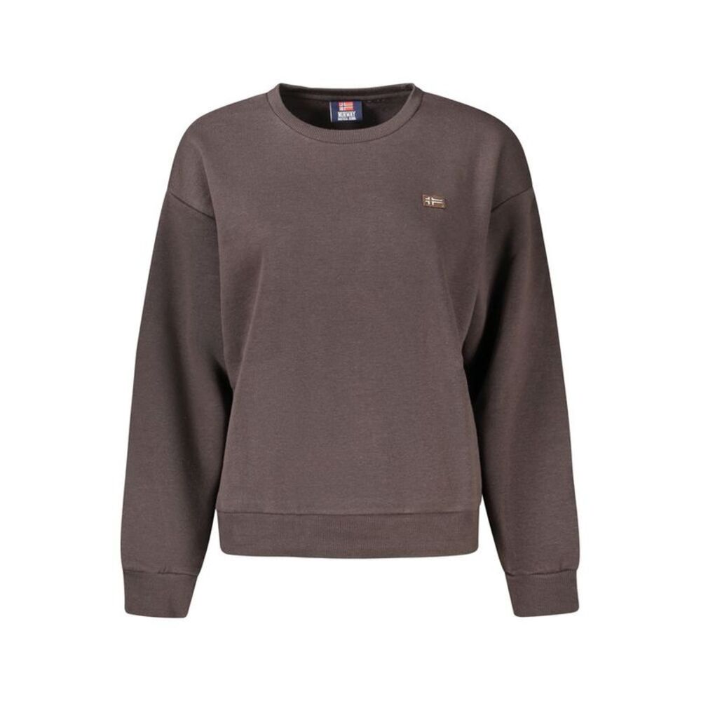 Norway 1963 Brown Cotton Womens Sweatshirt
